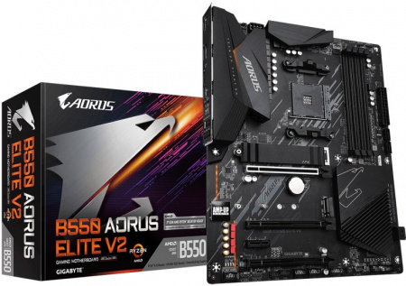 Материнская плата AM4 GIGABYTE B550 AORUS ELITE V2