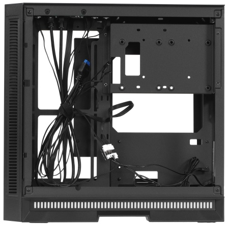 Корпус 1STPLAYER STEAMPUNK SP6 Black / mATX, TG / SP6-G-BK