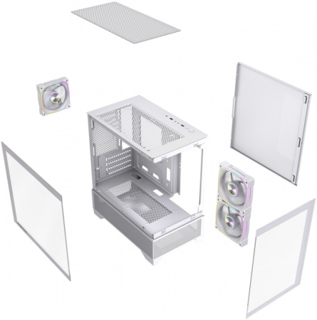 Корпус Powercase Vision Micro M4W / CVMM4W-A3