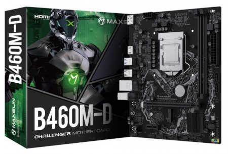 Материнская плата LGA1200 MAXSUN Challenger B460M-D