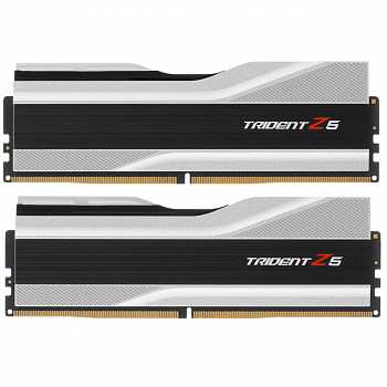 Модуль памяти DDR5 32GB (2x16GB) 6400MHz G.SKILL F5-6400J3239G16GX2-TZ5S TRIDENT Z5 Silver