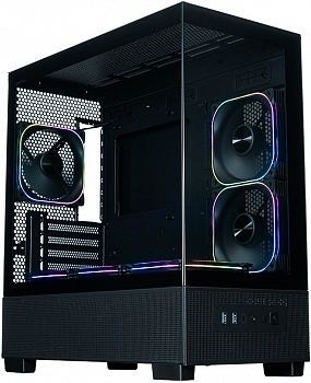 Корпус XASTRA Q500M 6ARGB-FG-C10-UC Black / Q500M-6FG12A-C10-UC