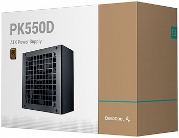 Блок питания Deepcool PK550D, 550Вт, 80 PLUS Bronze черный
