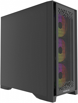 Корпус Powercase ByteFlow Pro CP ARGB Black / CH9CLPB-A4