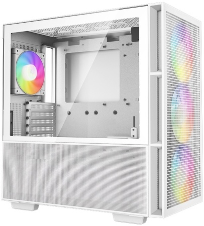 Корпус Deepcool CH560 WH без БП, боковое окно (закаленное стекло)