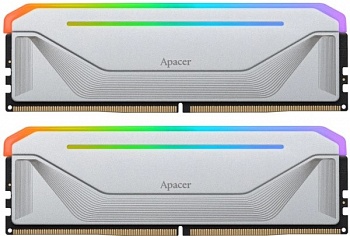 Модуль памяти DDR5 32GB (2x16Gb) 5600Mhz Apacer AH5U32G56C522NWAA-2 White NOX