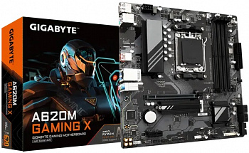 Материнская плата AM5 GIGABYTE A620M GAMING X