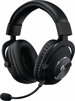 Гарнитура Logitech Headset G PRO X Gaming - BLACK - USB 981-000818