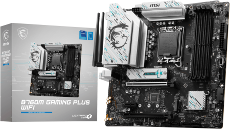 Материнская плата LGA1700 MSI B760M GAMING PLUS WIFI BS