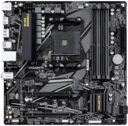 Материнская плата AM4 Gigabyte B550M DS3H R2