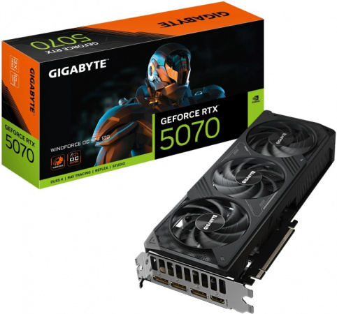 Видеокарта RTX5070 12Gb Gigabyte GV-N5070WF3OC-12GD BS