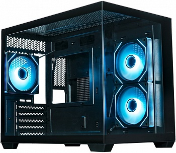 Корпус XASTRA QW500M 3ARGB-C10-UC Black / QW500M-3FM12A-C10-UC