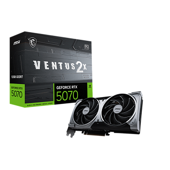 Видеокарта RTX5070 12Gb MSI VENTUS 2X 
