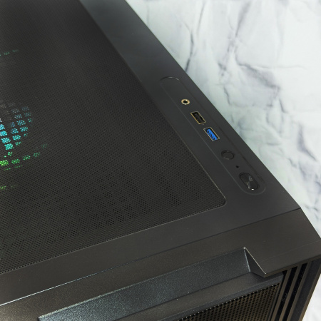 Игровой компьютер Ryzen 7 5700X / B550M / DDR4 32GB / SSD M.2 1TB / RX9060XT / 750W / 1STPLAYER AU6