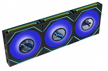 Комплект вентиляторов (3шт.) Lian Li UNI FAN SL INF LCD FLEX 120 Reverse Blade / G9F.12RSLIND1F3B.R0
