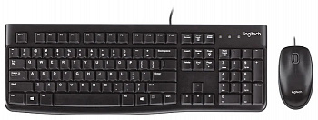 Клавиатура + мышь Logitech Desktop MK120