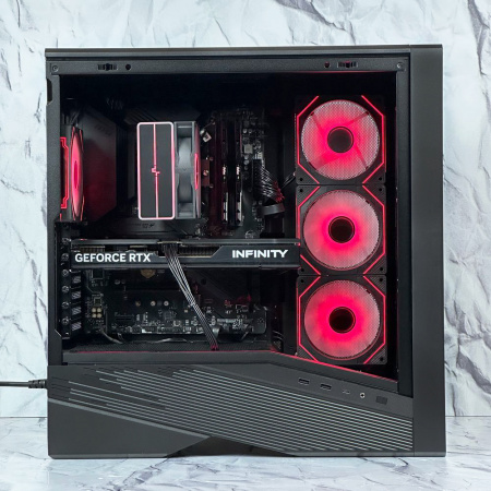Игровой компьютер Ryzen 7 5700X / RTX5060Ti 16Gb / DDR4 32GB / B550 / SSD M.2 1TB / 650W / Powercase