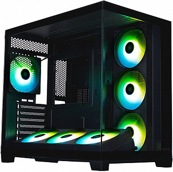 Корпус XASTRA QW500 7ARGB-FC-C6-UC Black / QW500-2FA36A-1FC12-C6-UC