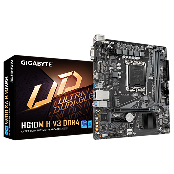 Материнская плата LGA1700 Gigabyte H610M H V3 DDR4