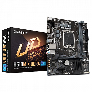 Материнская плата LGA1700 Gigabyte H610M K DDR4