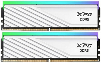 Модуль памяти DDR5 32GB (2x16Gb) 6000MHz ADATA XPG Lancer Blade AX5U6000C3416G-DTLABRWH RGB White
