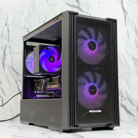 Игровой компьютер Ryzen 7 5700X / B550M / DDR4 32GB / SSD M.2 1TB / RX9060XT / 750W / 1STPLAYER AU6
