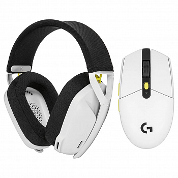 Игровой набор Logitech gaming combo G435SE+G304SE включает в себя мышь, которая работает на основе о