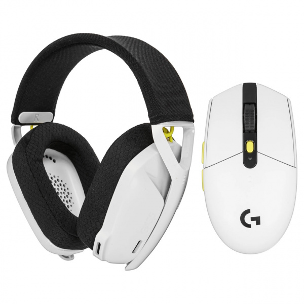 Набор мышь+наушники Logitech gaming combo (981001164) (G435SE+G304SE) - 1