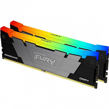 Модуль памяти DDR4 64GB (2x32Gb) 3600MHz Kingston Fury Renegade RGB (KF436C18RB2AK2/64)