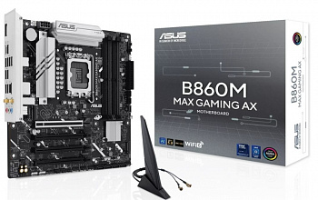 Материнская плата 1851 ASUS B860M MAX GAMING AX