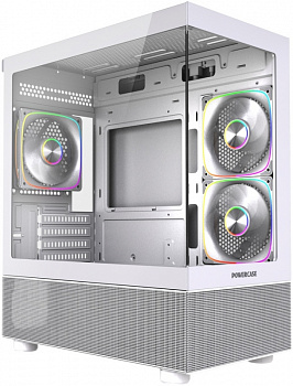 Корпус Powercase Vision Micro M2 ARGB White CVMWM2-A3