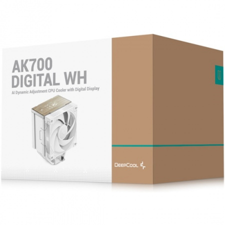 Кулер DEEPCOOL AK700 DIGITAL White