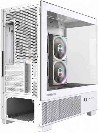 Корпус Powercase Vision Micro S4W / CVMMSHW-A3