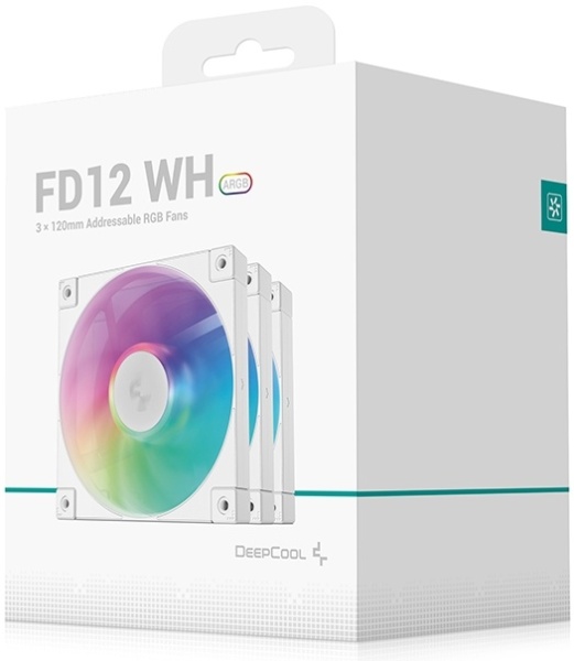Deepcool FD120 ARGB WH-3 IN 1 White 4