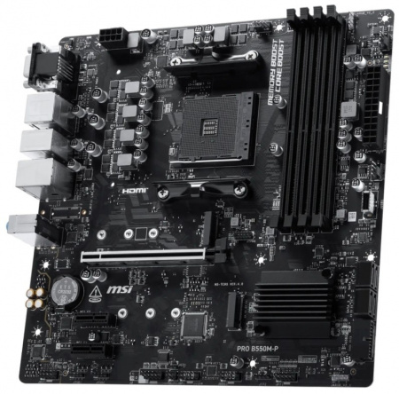 Материнская плата AM4 MSI PRO B550M-P