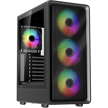 Корпус 1STPLAYER WA7 ARGB Black WA7-BK-3FA7-14-1FA7