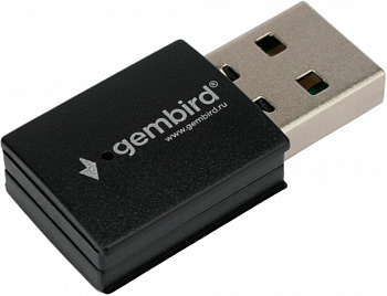 Сетевой адаптер WiFi+Bluetooth Gembird WNP-UA-017, 150 Мбит, мини, USB, 802.11b/a/g/n/ac, RTL87