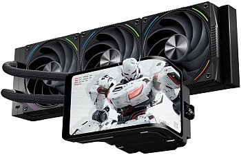 Водяное охлаждения Thermalright Wonder Vision 360 Turbo ARGB Black TRWV360TAB