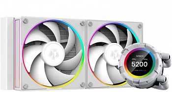 Водяное охлаждение ID-COOLING SL240 WHITE ARGB 