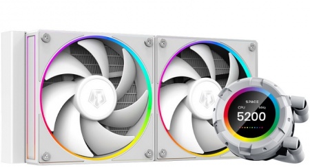 Водяное охлаждение ID-COOLING SL240 XE WHITE ARGB 