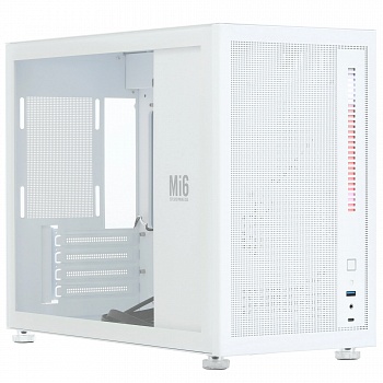 Корпус 1STPLAYER MIKU Mi6 White / mATX / Mi6-WH