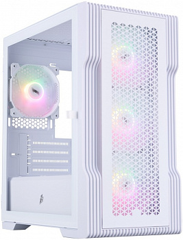 Корпус 1STPLAYER TRILOBITE T3 ARGB White / T3-WH-4F7-W