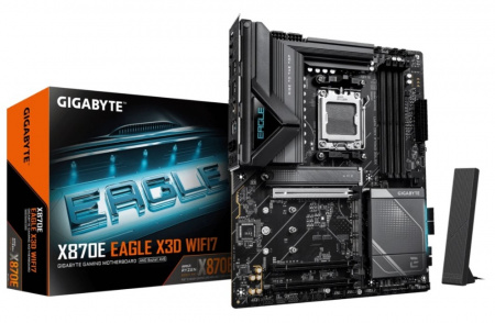 Материнская плата AM5 GIGABYTE X870E EAGLE X3D WIFI7