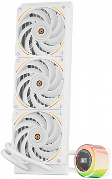 Комплект водяного охлаждения 1STPLAYER CC 360 White / 3x120mm, ARGB / CC-360-WH