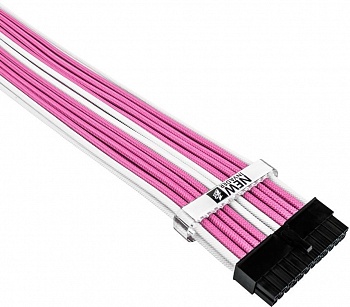 Комплект кабелей-удлинителей для БП 1STPLAYER PKW-001 / PINK & WHITE