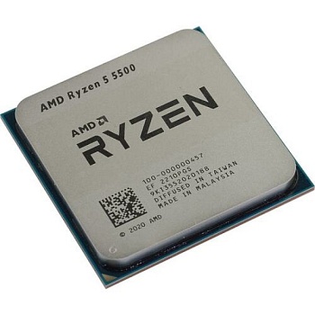 Процессор AM4 AMD Ryzen 5 5500 3.6Ghz 100-000000457 OEM BS