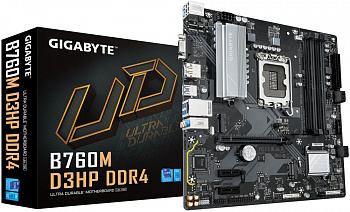 Материнская плата LGA1700 Gigabyte B760M D3HP DDR4