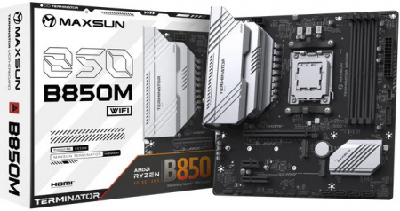 Материнская плата AM5 MaxSun MS-Terminator B850M WIFI