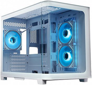 Корпус XASTRA QR500M 3ARGB-FM-C10-UC White / QR500M-3FM12A-C10-UC-WH