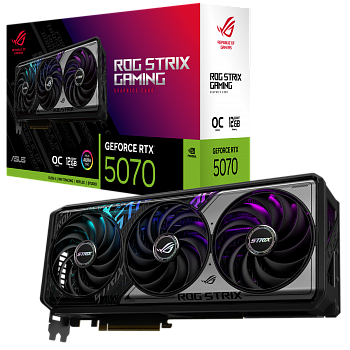 Видеокарта RTX5070 12Gb Asus ROG-STRIX-RTX5070-O12G-GAMING